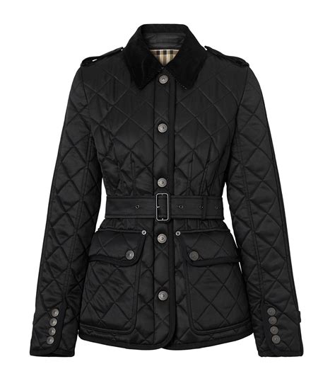 black burberry jacket womens|burberry black jacket men.